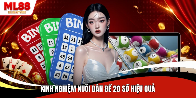 Kinh nghiệm nuôi dàn đề 20 số hiệu quả