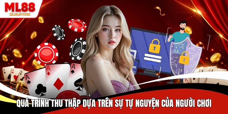 Quá trình thu thập dựa trên sự tự nguyện của người chơi 