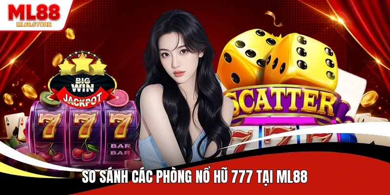 So sánh các phòng nổ hũ 777 tại ML88